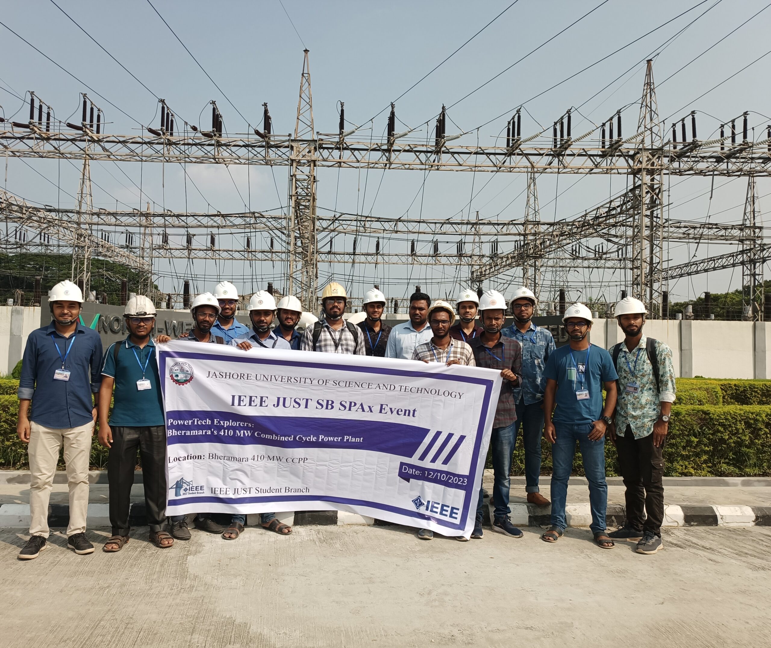 PowerTech Explorers: Journey into Bheramara's 410 MW - IEEE Jashore University of Science and Tech (JUST)